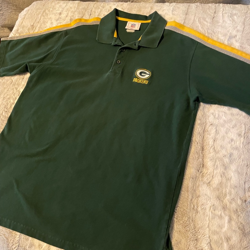 NFL Green Bay Packers Polo shirt Vintage 90’s